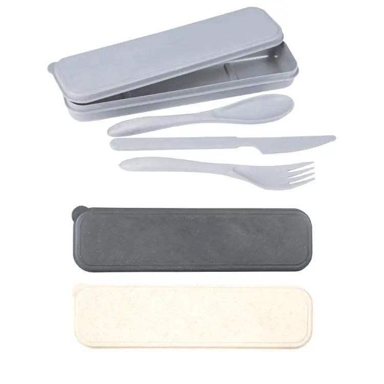 Picture of Bamboo Fibre Cutlery Set
