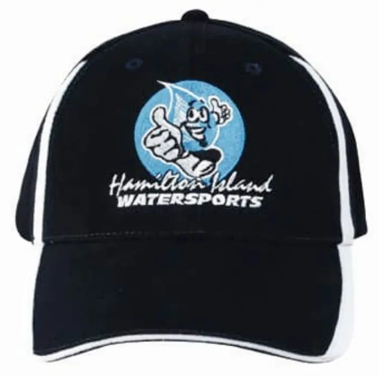 Picture of Brushed Heavy Cotton Cap with Inserts on the Peak & Crown