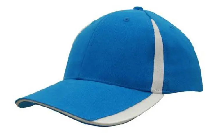 Picture of Brushed Heavy Cotton Cap with Inserts on the Peak & Crown