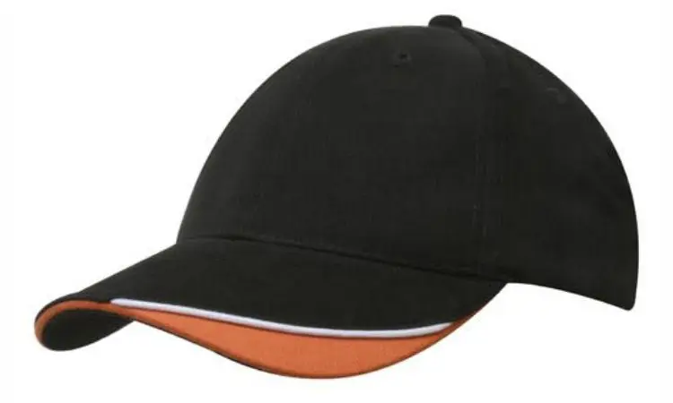 Picture of Brushed Heavy Cotton Cap with Indented Peak