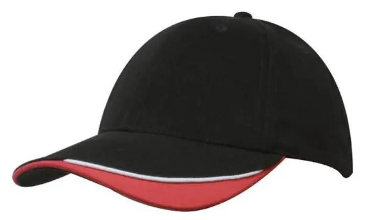 Picture of Brushed Heavy Cotton Cap with Indented Peak