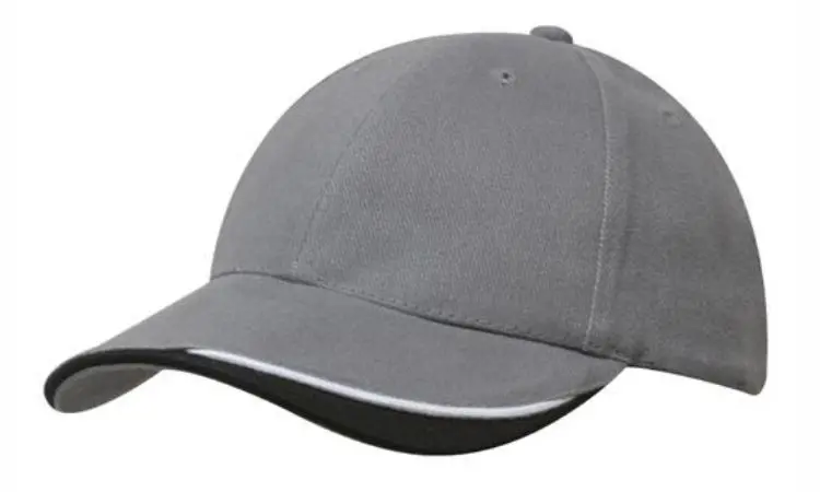Picture of Brushed Heavy Cotton Cap with Indented Peak