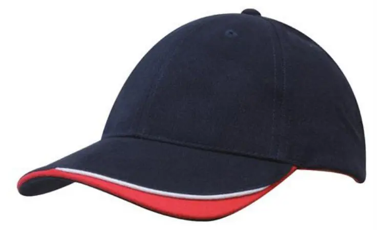 Picture of Brushed Heavy Cotton Cap with Indented Peak