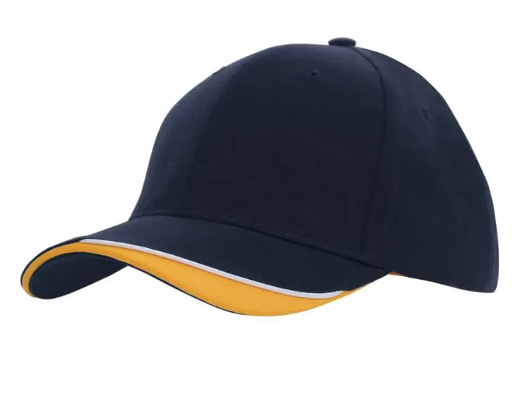 Picture of Brushed Heavy Cotton Cap with Indented Peak