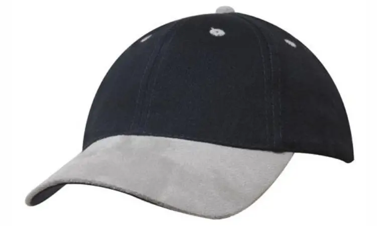 Picture of Brushed Heavy Cotton Cap with Suede Peak