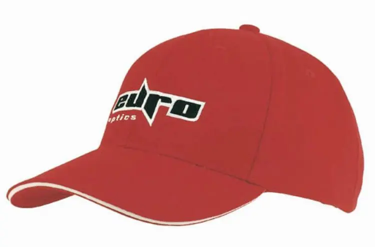 Picture of Brushed Heavy Cotton Cap with Sandwich Trim