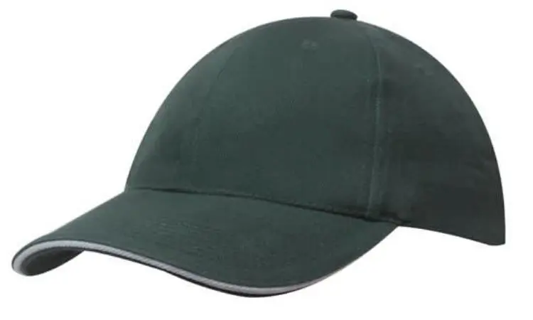 Picture of Brushed Heavy Cotton Cap with Sandwich Trim