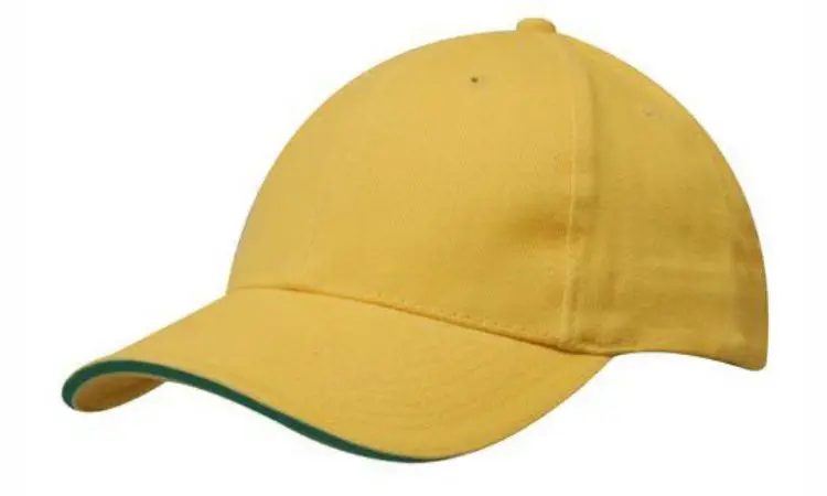 Picture of Brushed Heavy Cotton Cap with Sandwich Trim