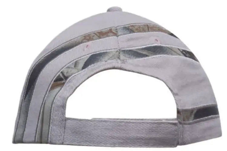 Picture of Brushed Heavy Cotton Cap with Camouflage Inserts