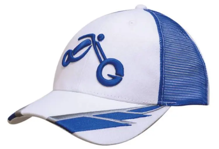 Picture of Brushed Heavy Cotton Cap & Mesh with Embroidery to Peak