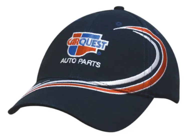 Picture of Brushed Heavy Cotton Cap with Wave Embroidery