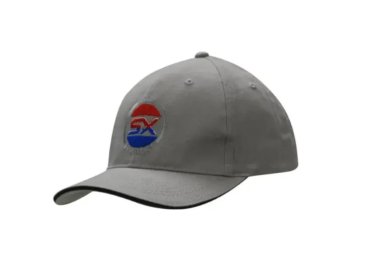 Picture of Brushed Heavy Cotton Cap with Sandwich Trim