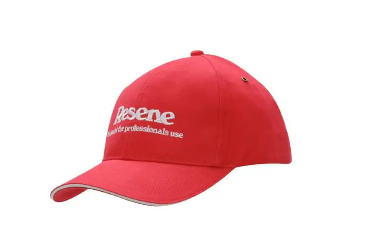 Picture of Brushed Heavy Cotton Cap with Sandwich Trim & Brass Eyelets