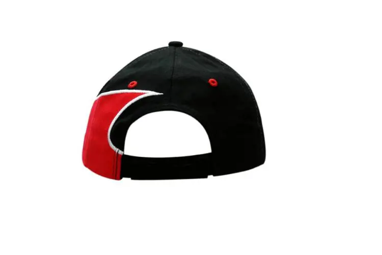 Picture of Brushed Heavy Cotton Cap with Inserts & Embroidery on Crown & Peak