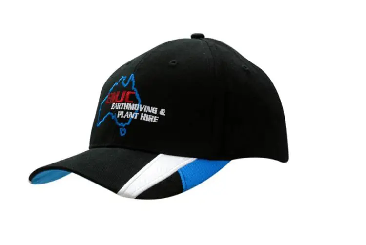 Picture of Brushed Heavy Cotton Cap with Peak Inserts/Embroidery