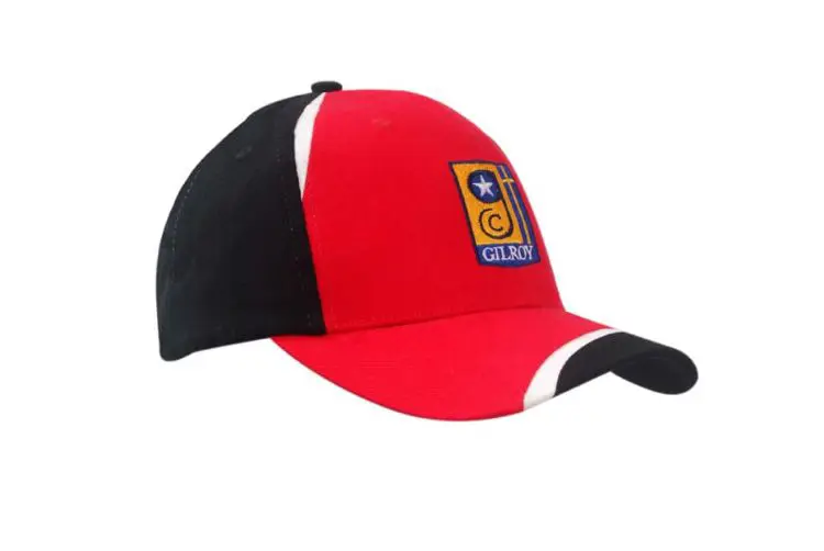 Picture of Brushed Heavy Cotton Cap with Fabric Inserts on Crown & Peak