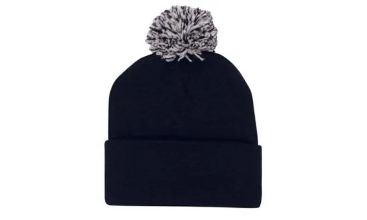 Picture of Acrylic Beanie with Pom Pom